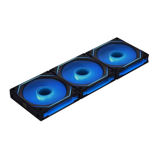 Lian Li UNI FAN SL Infinity Mirror Reverse Blade 120mm ARGB PWM Fan Black 3PK With Hub