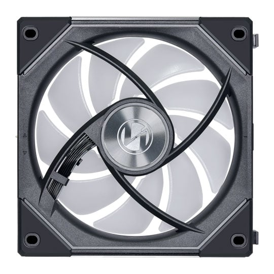 Lian Li UNI FAN SL Infinity Mirror Reverse Blade 120mm ARGB PWM Fan Black 3PK With Hub : image 3