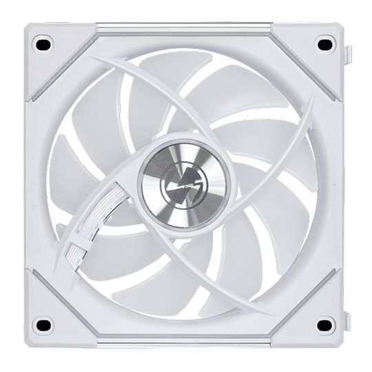 Lian Li UNI FAN SL Infinity Mirror Reverse Blade 120mm ARGB PWM Fan White 3PK With Hub : image 3