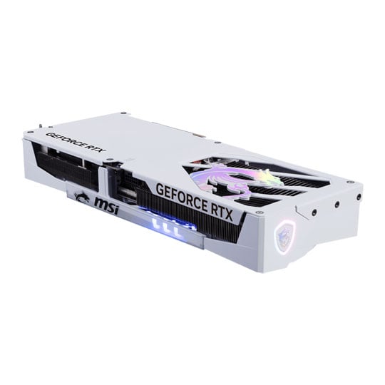 MSI NVIDIA GeForce RTX 5070 Ti 16GB GAMING TRIO OC WHITE Blackwell Graphics Card : image 3