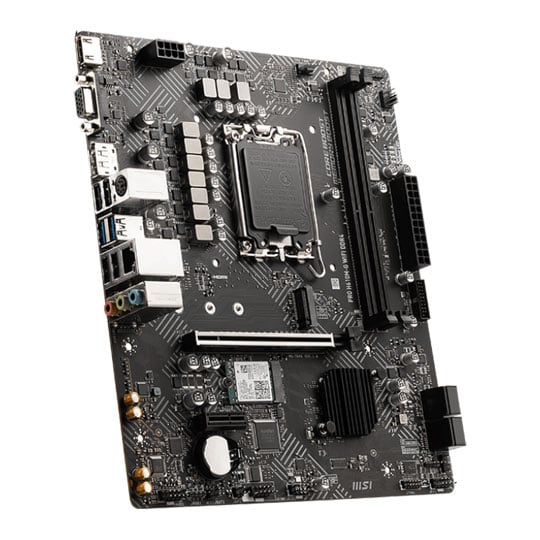 MSI PRO Intel H610M-G WiFi DDR4 Micro-ATX Motherboard : image 3