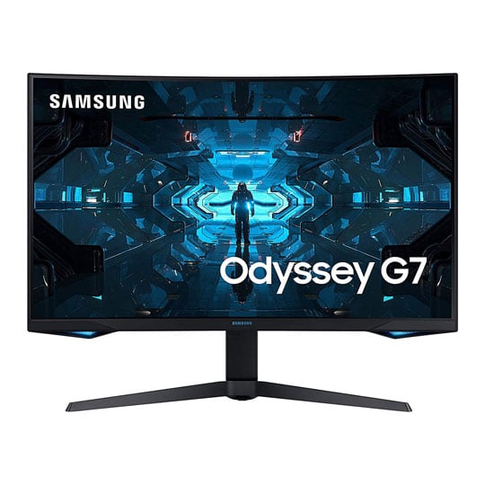 Refurbished Samsung 27" Odyssey G7 240Hz WQHD G-Sync Compatible Curved Gaming Monitor : image 2