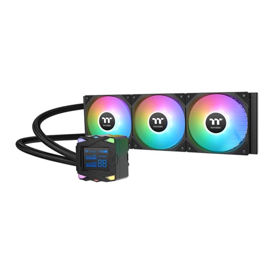 Thermaltake 360mm LA360-S ARGB Sync 2.4" LCD Screen All In One CPU Water Cooler