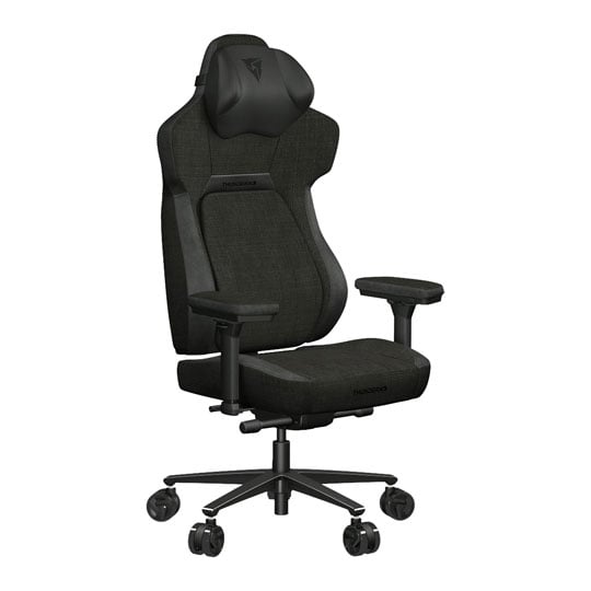 Open Box ThunderX3 CORE Fabric Gaming Chair Dark Grey inc X3 Core Accessories Kit