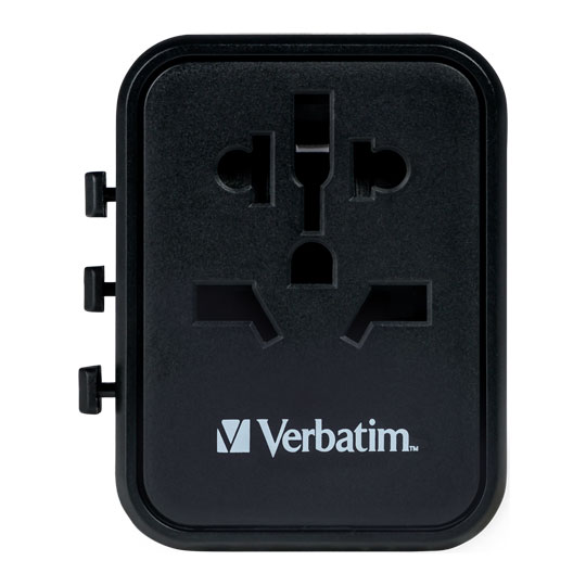 Verbatim UTA-01 USB-A Universal Travel Adapter