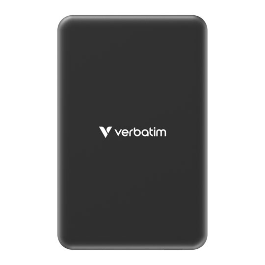 Verbatim Charge 'n' Go Wireless / USB-C 10000mAh Power Bank, Black : image 4