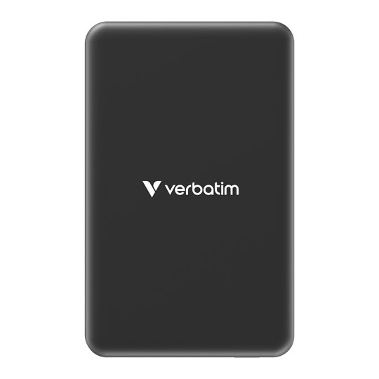 Verbatim Charge 'n' Go Wireless / USB-C MagSafe 5000mAh Power Bank, Black : image 4