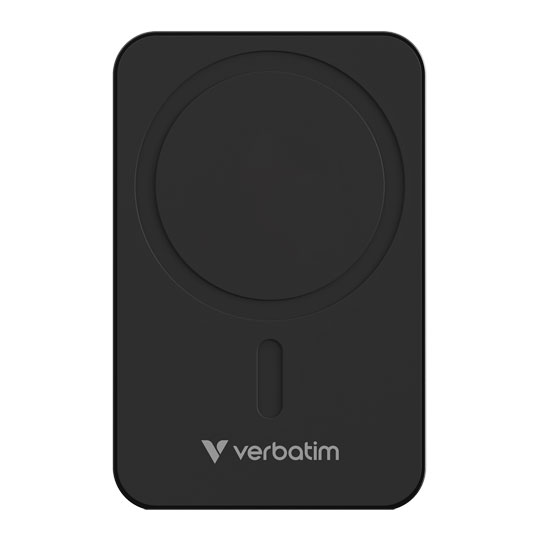 Verbatim Charge 'n' Go Wireless / USB-C 20000mAh Power Bank, Black