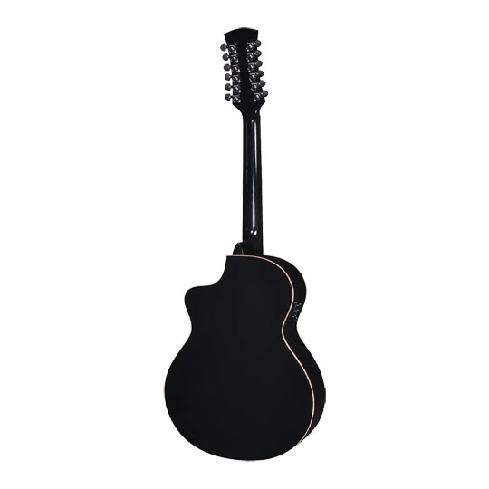 Faith Eclipse Neptune - Cutaway Electro - 12 String with Hardcase (Black)