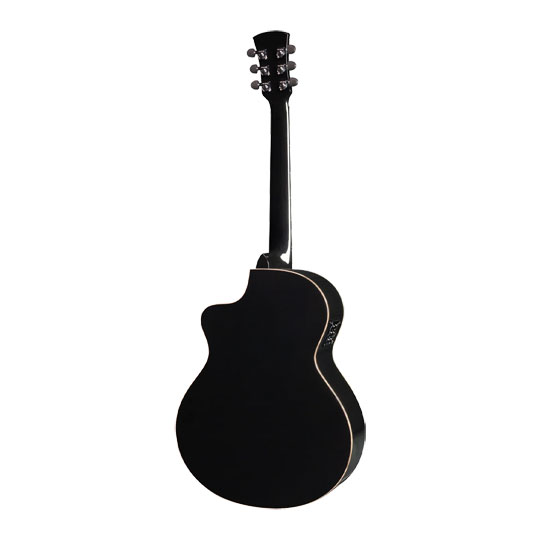 Faith Eclipse Neptune - Cutaway Electro with Hardcase (Black)