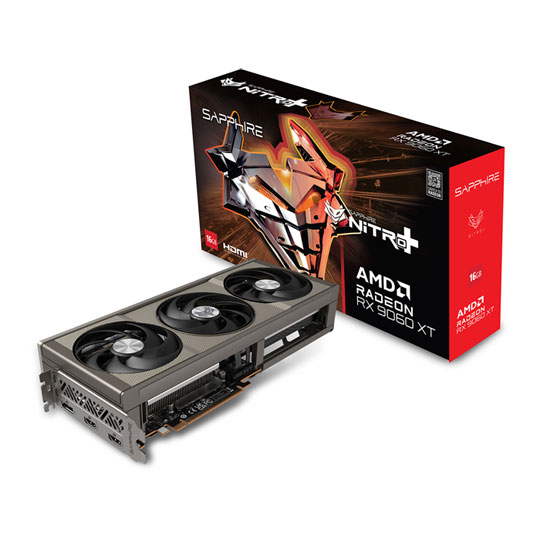 Sapphire AMD Radeon RX 9060 XT NITRO+ 16GB Graphics Card