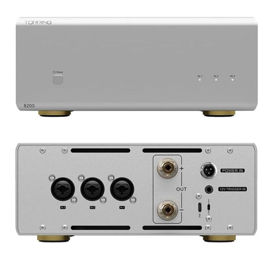 Topping B200 Class AB Mono Power Amp - Silver