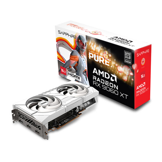 Sapphire AMD Radeon RX 9060 XT PURE 16GB Graphics Card