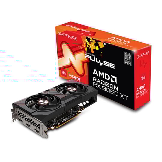 Sapphire AMD Radeon RX 9060 XT PULSE 16GB Graphics Card