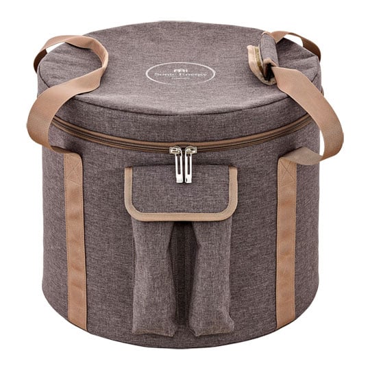 Meinl Sonic Energy 12" Crystal Singing Bowl Bag, for 11" & 12" Bowls, Brown