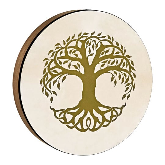 Meinl Sonic Energy Hand Drum, 16" / 41 cm Diameter, Tree of Life Design
