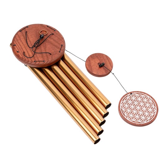 Meinl Sonic Energy Flower of Life Meditation Chime 36", Bronze
