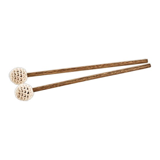 Meinl Sonic Energy Mallet Pair with Cover for Octave Steel Tongue Drums, Beige