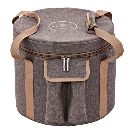 Meinl Sonic Energy 10" Crystal Singing Bowl Bag for 9" & 10" Bowls, Brown