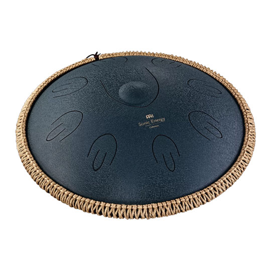 Meinl Sonic Energy Octave Steel Tongue Drum, Navy Blue, D Amara