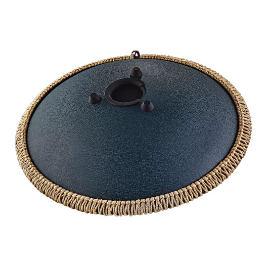 Meinl Sonic Energy Octave Steel Tongue Drum, Navy Blue, D Amara