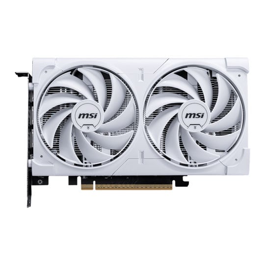 MSI NVIDIA GeForce RTX 5060 8GB VENTUS 2X OC WHITE Blackwell Graphics Card