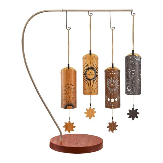 Meinl Sonic Energy 4-piece Cosmic Bamboo Chime Set, incl. Stand