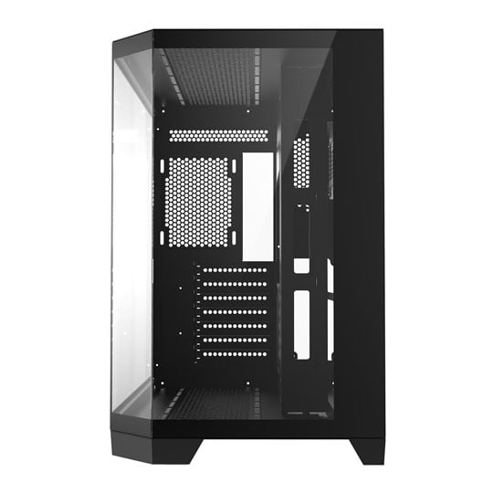 CiT DS360 Black Mid Tower Tempered Glass PC Gaming Case : image 3