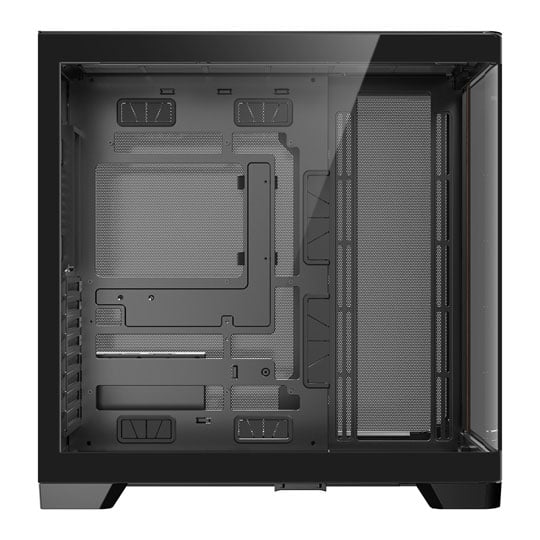 Antec C8 Curve Wood Full Tower Tempered Glass PC Gaming Case Black
