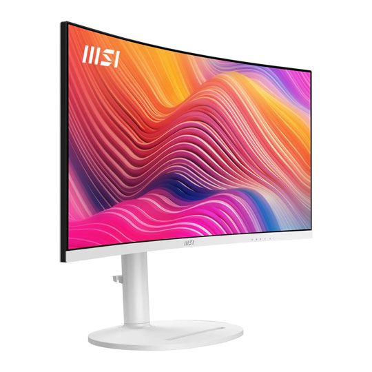 Refurbished MSI Modern MD342CQPW 34" UWQHD 120Hz Curved White AdaptiveSync HDR VA Gaming Monitor