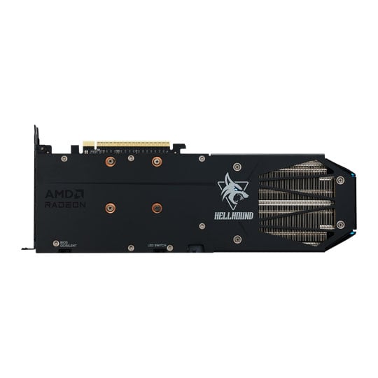 PowerColor AMD Radeon RX 9060 XT HELLHOUND 16GB GDDR6 Graphics Card : image 3