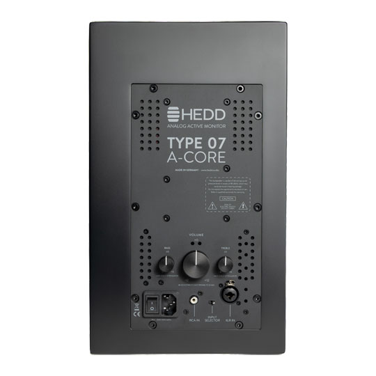 HEDD TYPE 07 A-CORE 7" 2-Way Analogue Studio Monitor (Single)