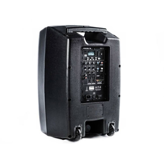 Proel V12Free Portable Sound System+ Proel U24B Wireless Bodypack Microphone System