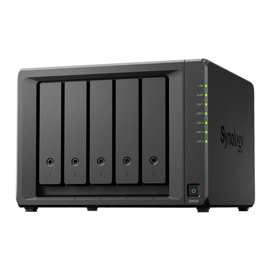 Synology DX525 DiskStation Expansion Unit for DS1825+, DS1525+ and DS925+ NAS