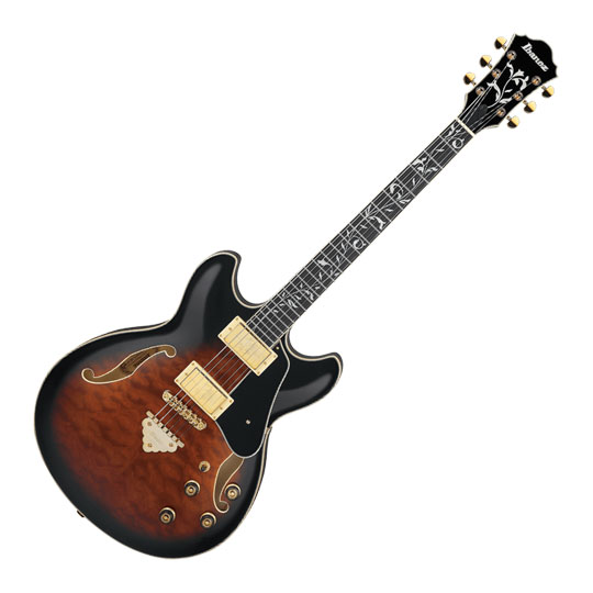 Ibanez - AS93QMSP - Dark Brown Sunburst