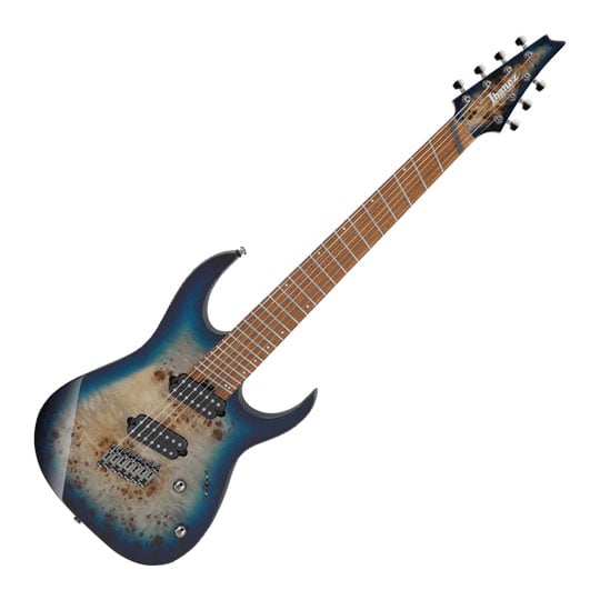 Ibanez - RGMS7PB - Cosmic Blue Star Burst