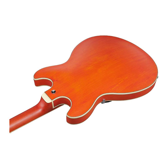 Ibanez AS73-TTF Transparent Tangerine Flat : image 3