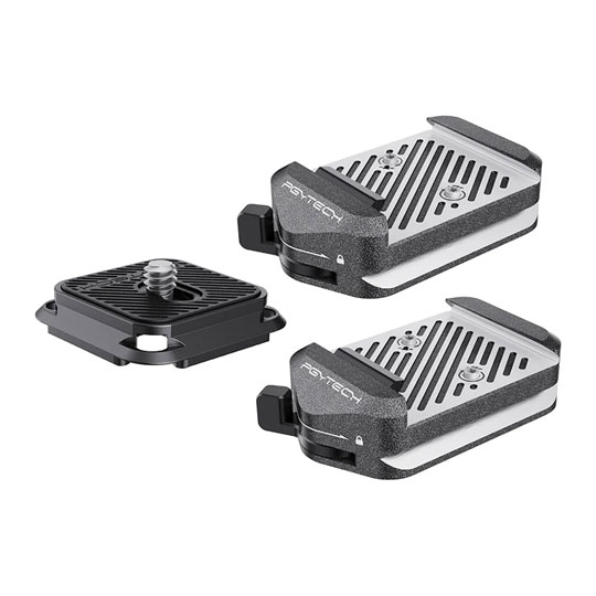 PGYTECH Arca-Type Quick Release Clamp & Plate V2 Set