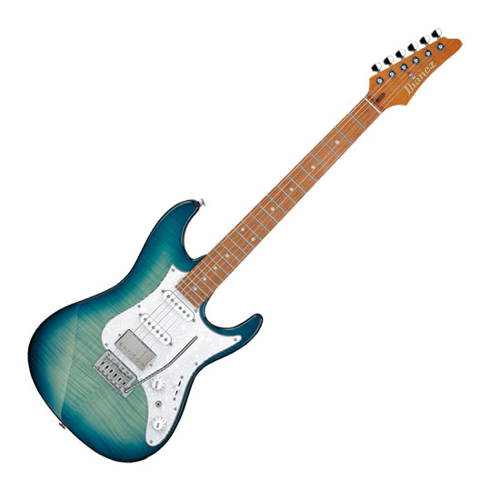 Ibanez AZ22S1F Transparent Turquiose Burst