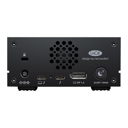 (Open Box) LaCie 1big Dock Storage 16TB Dual Thunderbolt3 USB3.0/DP/SD Storage Hub - Black : image 4