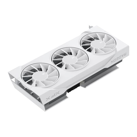 XFX Swift AMD Radeon RX 9070 Triple 90mm Fan Gaming 16GB White Graphics Card