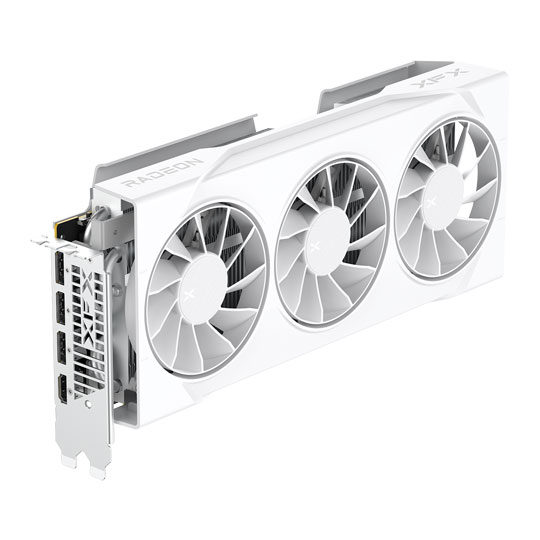 XFX Swift AMD Radeon RX 9070 Triple 90mm Fan Gaming 16GB White Graphics Card : image 3