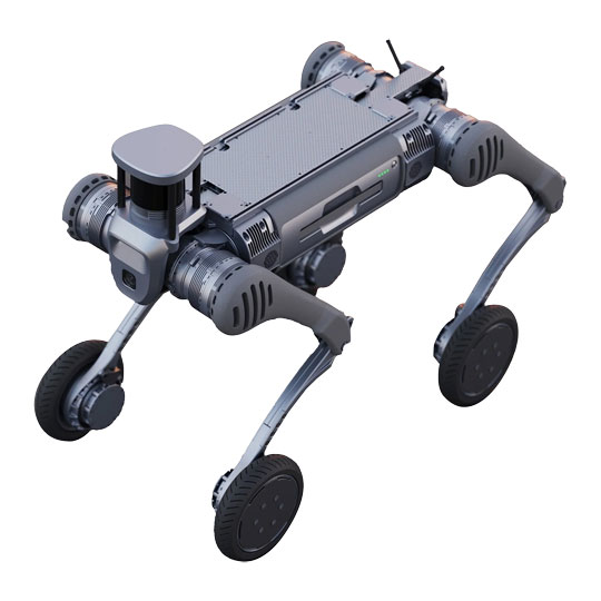 Unitree B2-W LIDAR Intelligent Bionic Quadruped Robot