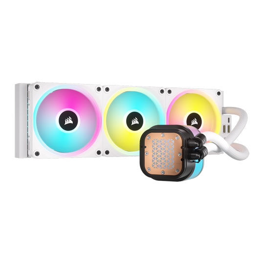 Refurbished Corsair iCUE LINK H150i LCD White 360mm Intel / AMD CPU Liquid Cooler : image 4