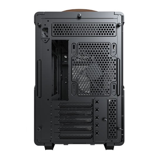 Montech Heritage Pro Black Tempered Glass/Leather MicroATX Case : image 4