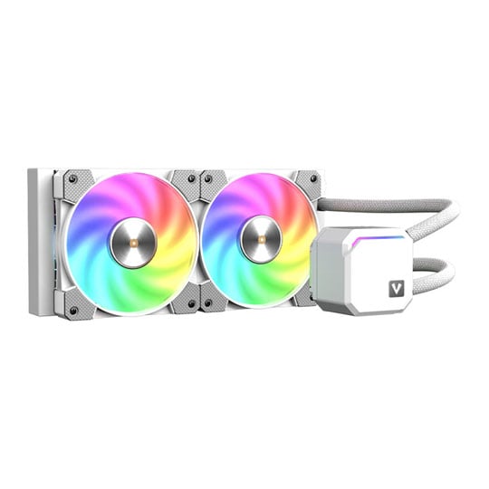 VIDA Bifrost 240 AIO Intel/AMD White 240mm CPU Hydro-Cooler