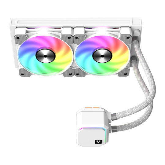 VIDA Bifrost 240 AIO Intel/AMD White 240mm CPU Hydro-Cooler : image 3