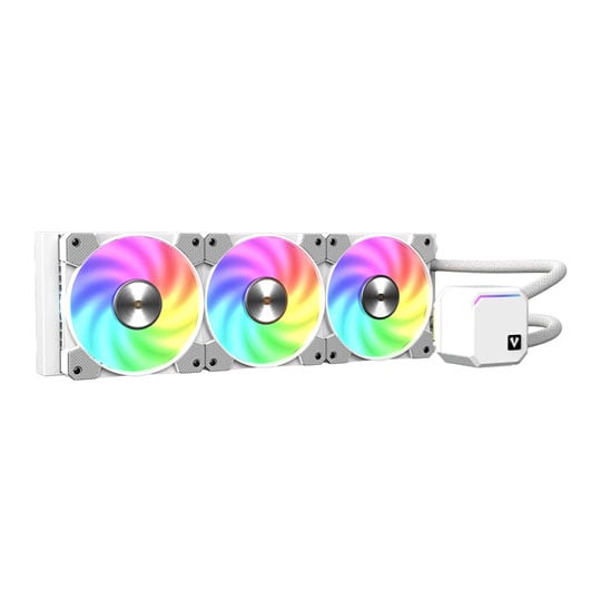 VIDA Trifrost 360 AIO Intel/AMD White 360mm CPU Hydro-Cooler