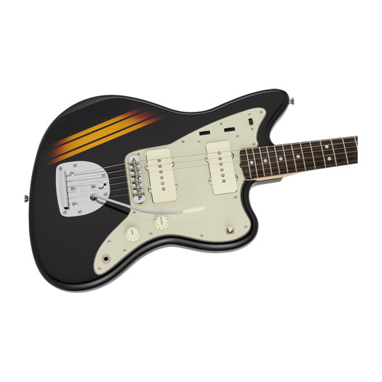 Fender MIJ Trad 2025 Collection, 60s Jazzmaster Competition Black / 3-Colour Sunburst