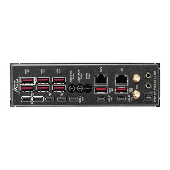 Open Box MSI MEG X870E Godlike AM5 DDR5 PCIe 5.0 E-ATX Enthusiast Motherboard : image 4